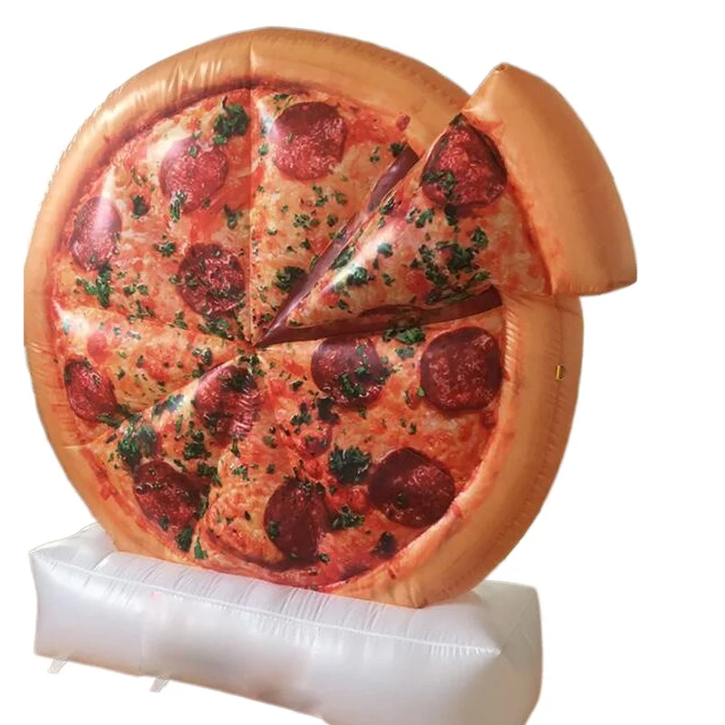 Inflatable food balloon model giant inflatable pizza for advertising inflatable