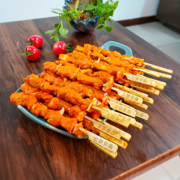 Chinese whole chicken frozen tender chicken and chorizo kebabs