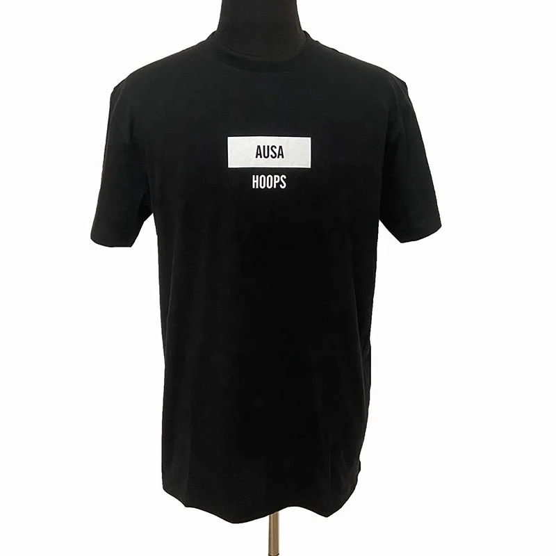 100% Ringspun Combed Cotton Good quality Men Printing T Shirt 180gsm ringspun cotton t-shirt