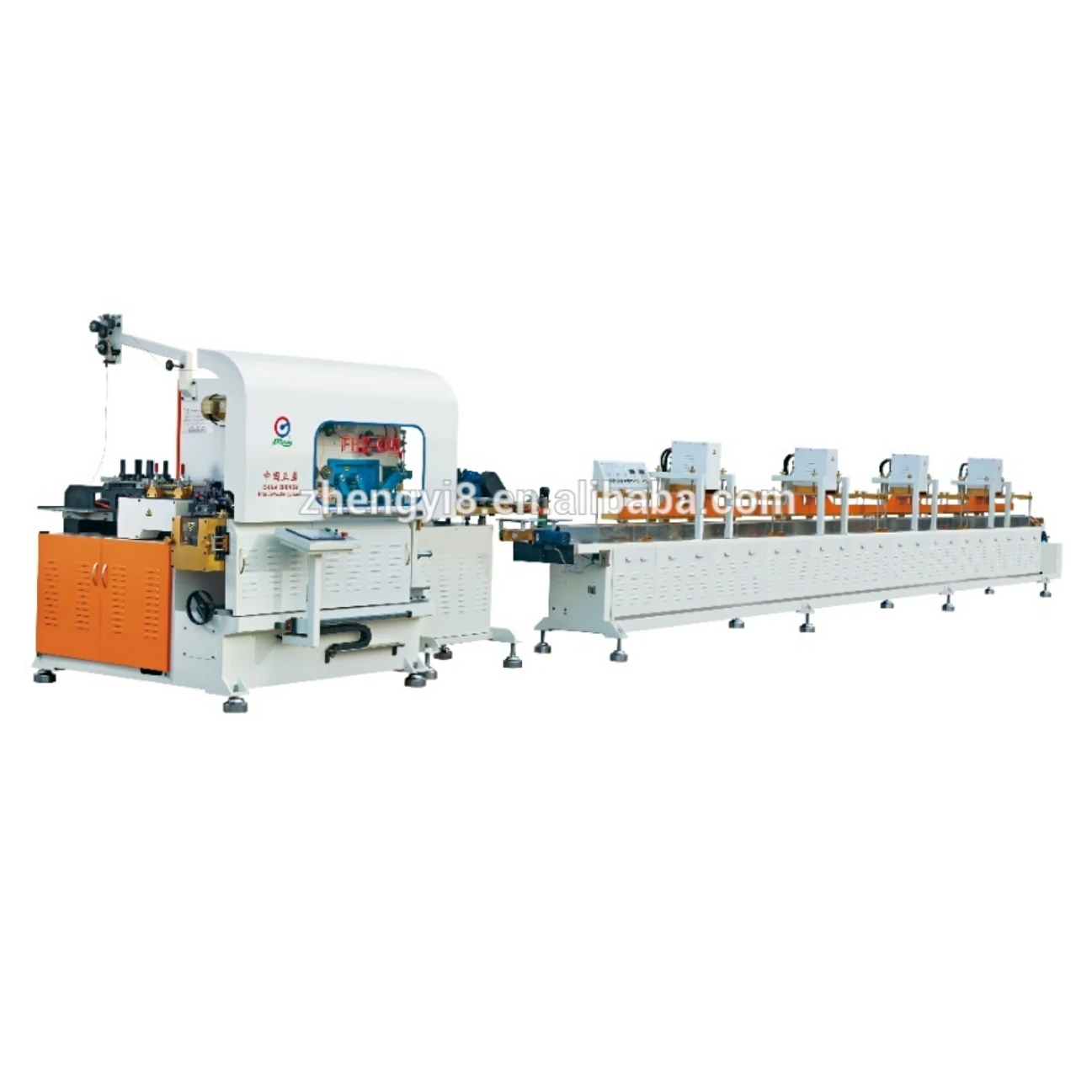 FHZ-300 Automatic Can making Production Line for Small Cans Matched Spray Coating and Induction Oven