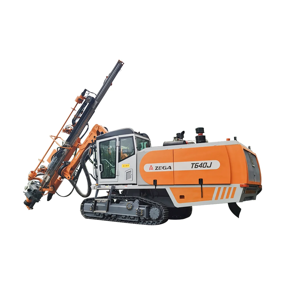 T640J 20m depth Diesel Engine Multifunctional Rock Bore Hole Drilling Machine Mine Drilling Rig intergrated top hammer