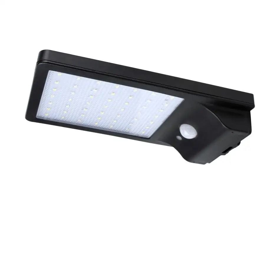 Hight quality waterproof 49 LED Warm White Cool White wall light with motion sensor for garden yard garage