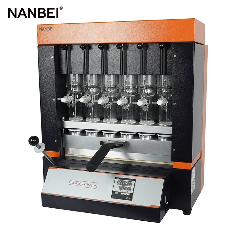 Soxhlet extraction method apparatus crude protein fat soxhlet extractor analyzer (62449248252)