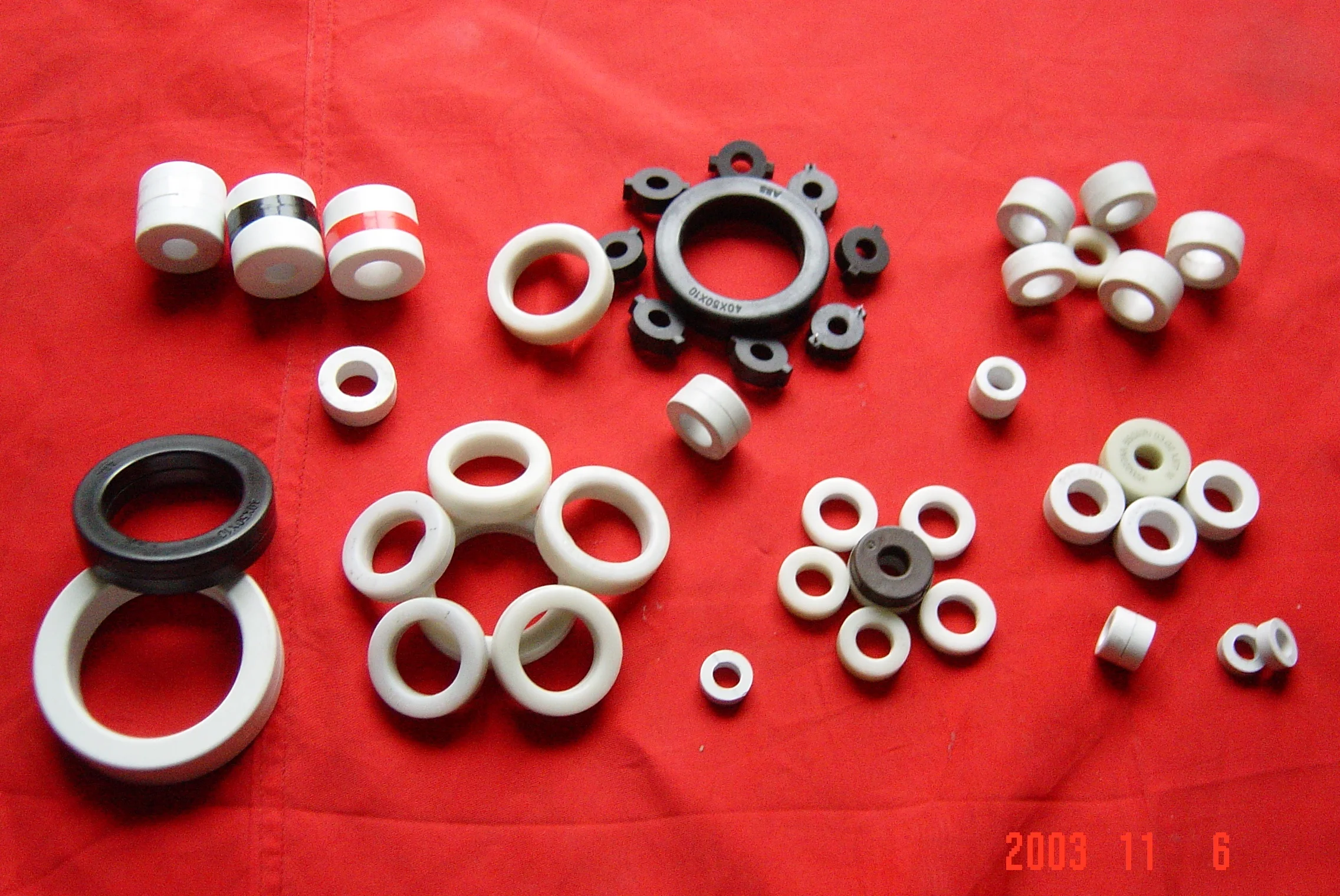 High frequency soft magnetic core with coating 1J77 1J79 1J85