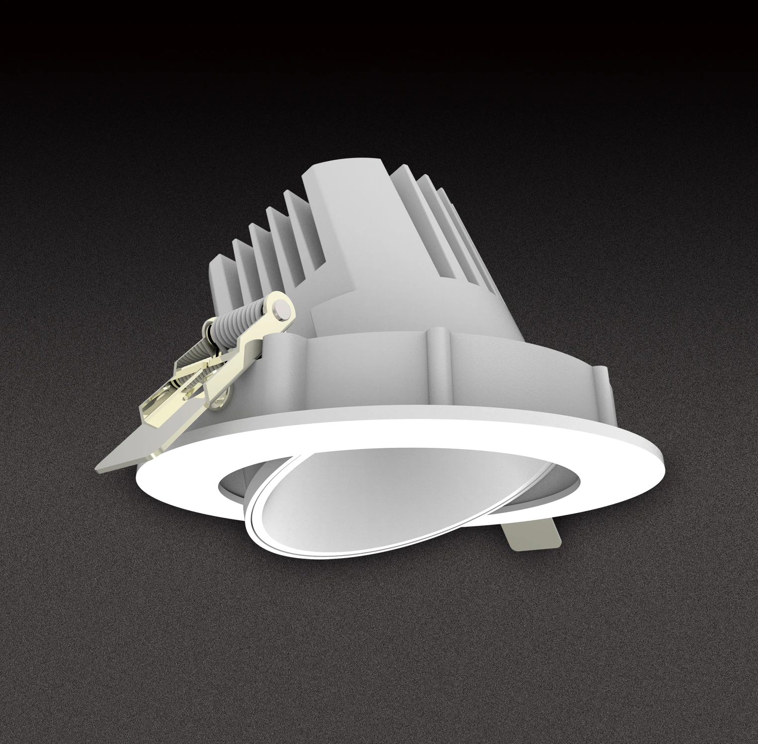 Commercial LED Spot Light 2 Colour Down Light 4 Inch Die Casting Aluminum Adjustable Led Downlight