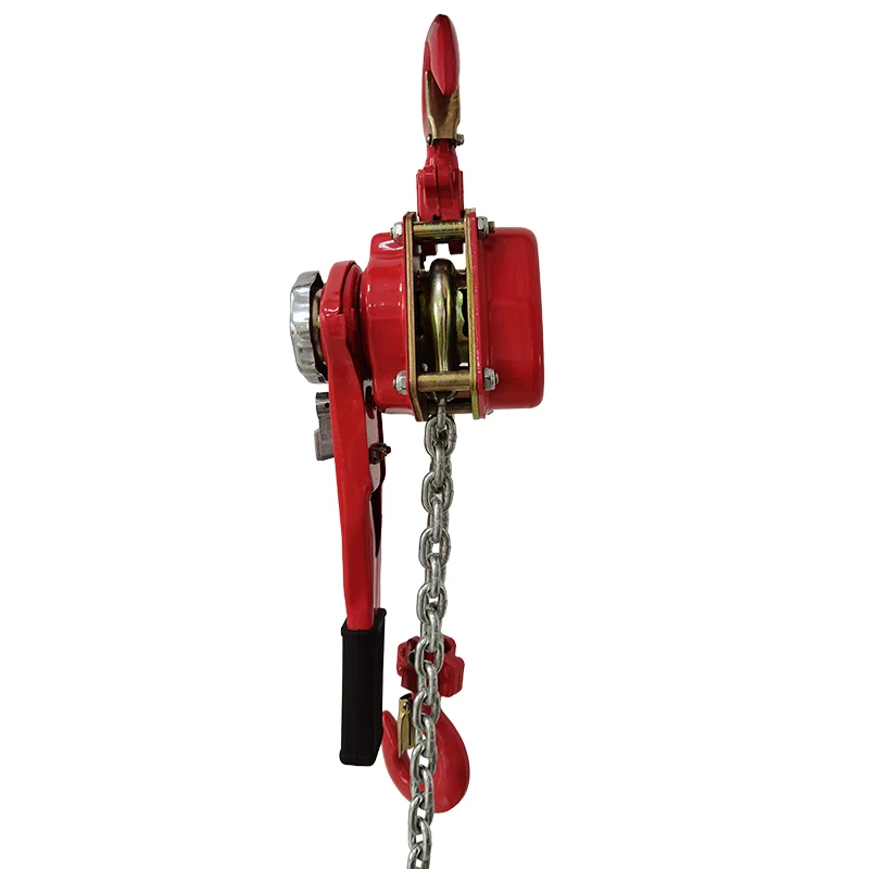 Supply Hand Manual Chain Hoist Small 0.75-9 Ton Manual Lever Chain Pulley Block for material