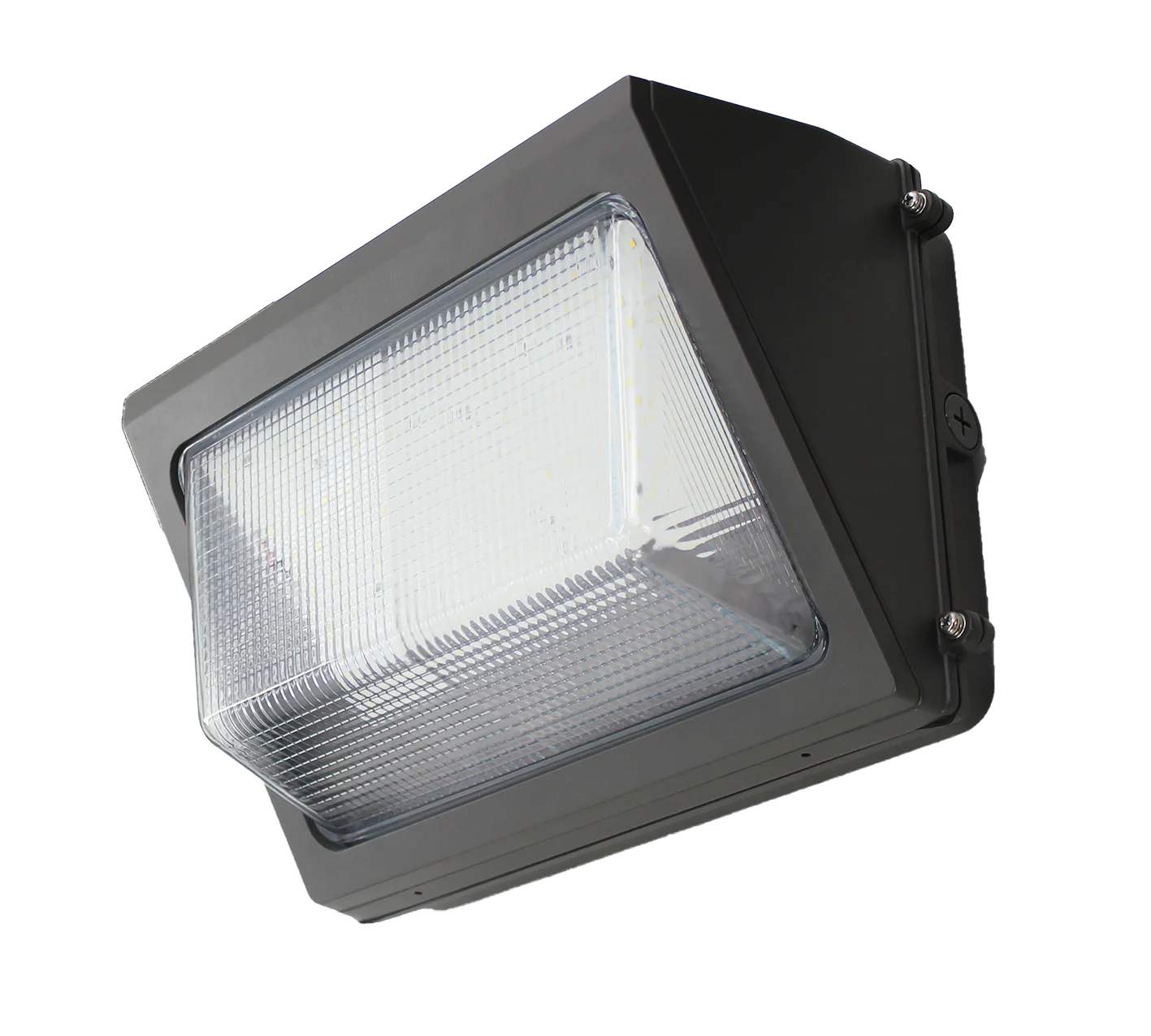 20 years factory 7-year warranty 100-277V outdoor led wall pack light with glass lens brightness chips wall mount easy mount