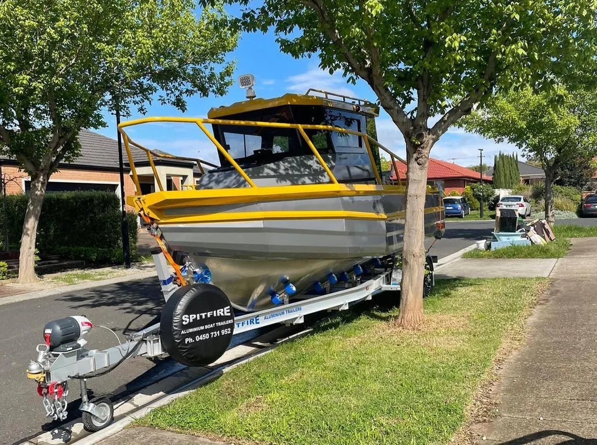 7.5m/ 25ft Aluminum Marine Hardtop Cabin Fishing Boat Sport Cruiser