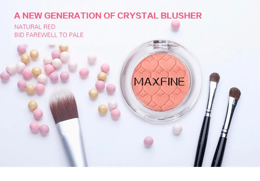 Hot selling OEM 6colors blusher makeup blush palette new updated