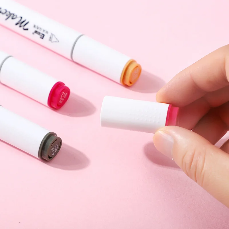 48 colors alcohol based ink graffiti marker set with bright colors