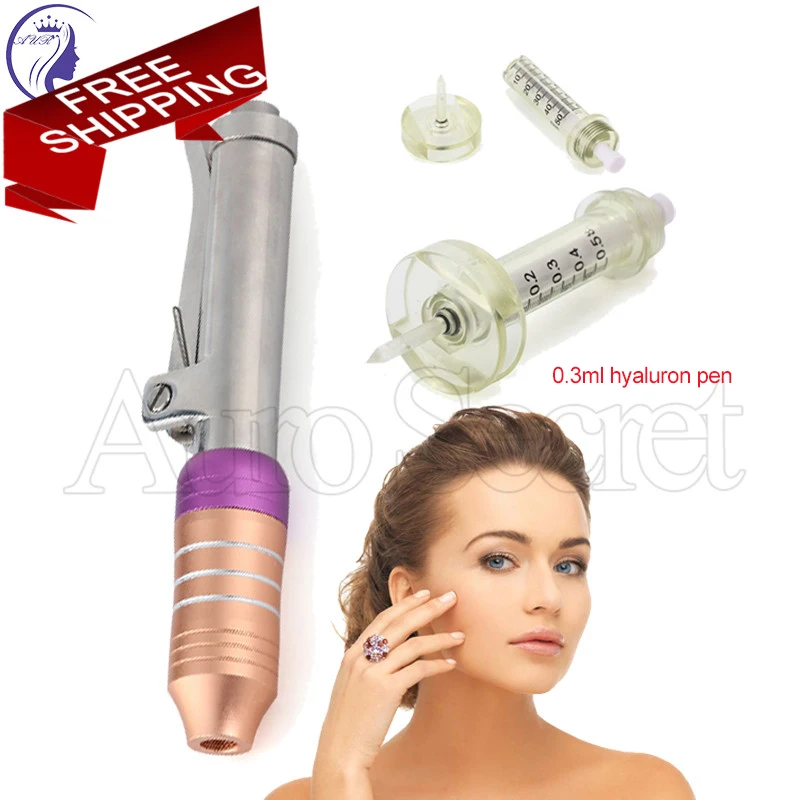High quality 0.3ml new hyaluronic lip filler pen injectable gun with free ampoules