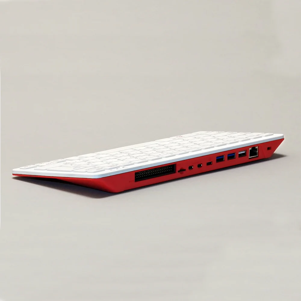 Четырехъядерный процессор Raspberry Pi 400, 64 ГБ ОЗУ, полный ПК с более быстрой клавиатурой Pi 4 в A