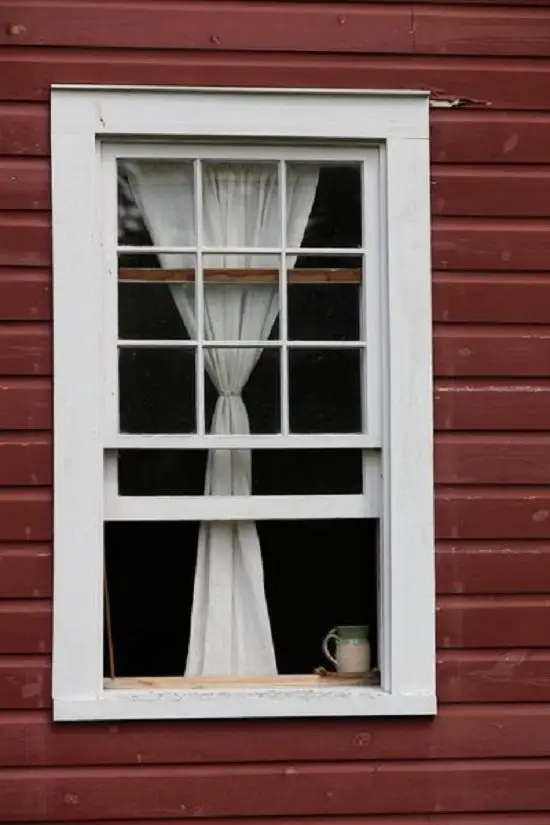 Factory Wholesale American style PVC Double Hung window Sash lift Up Vertical Sliding Window