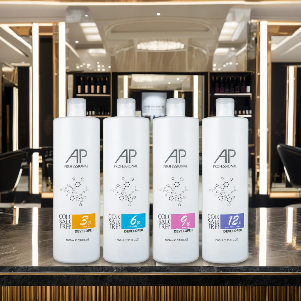 OEM/ODM Salon No Allergic Hair Peroxide Hydrogen Oxidant Cream Hair Oxidant