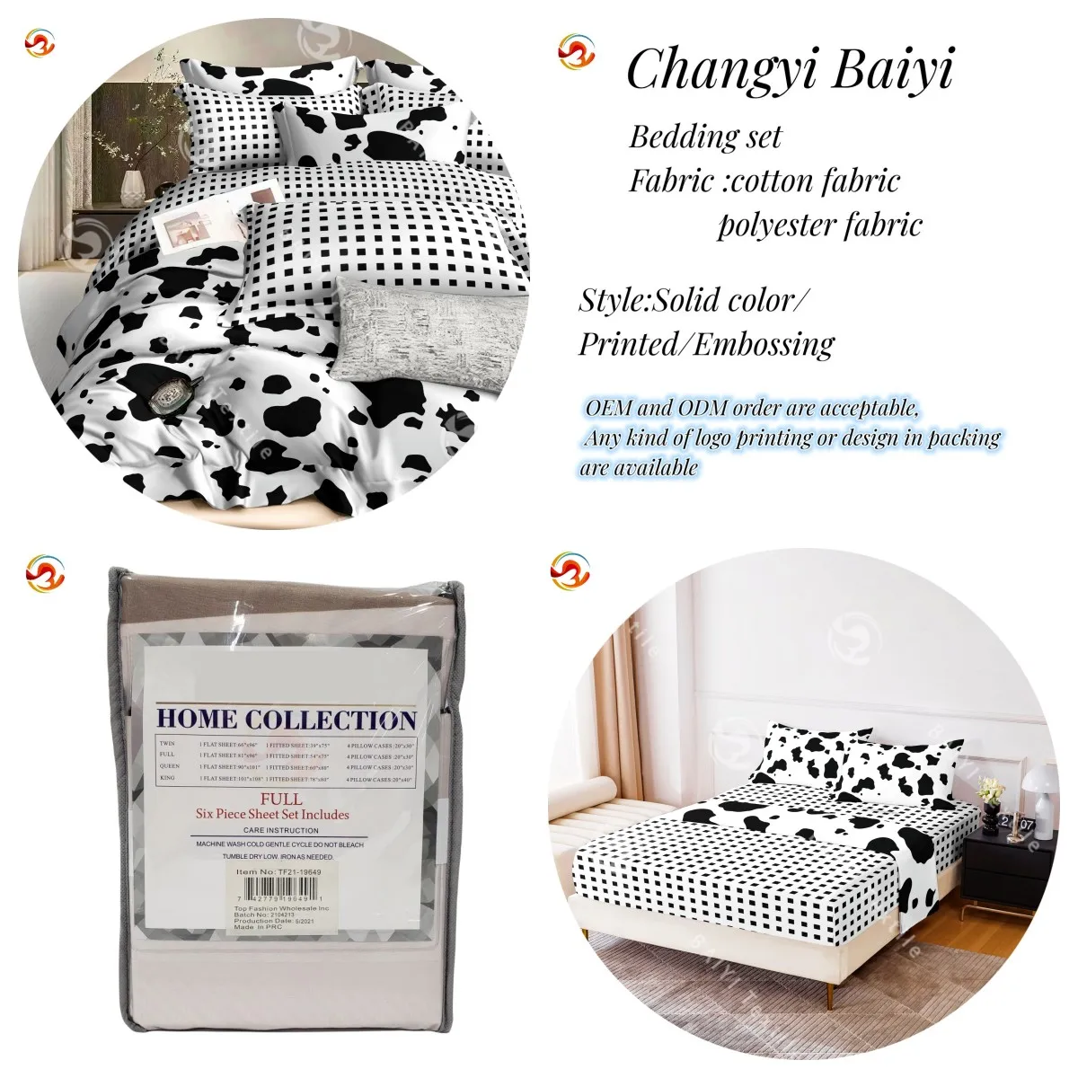 Luxury 4 Pieces Microfiber Comforter Duvet Cover Bedding Sheets Bed sheets Duvet Bedding Set