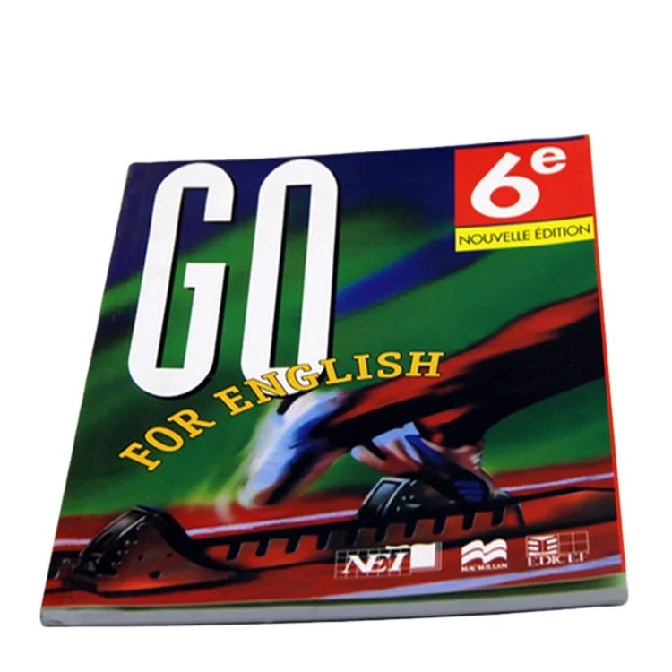 Cheap English Textbooks Printing School Exercise Book Printing Factory Price