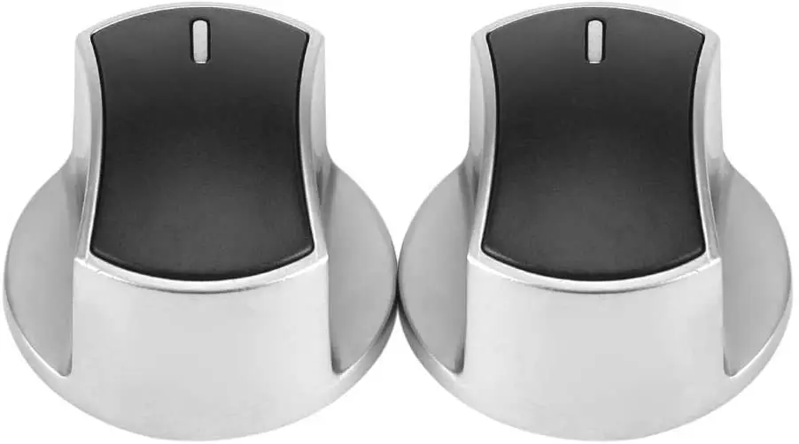 AIMINO OEM Oven Knobs Metal Rotary Switch Control Gas Knobs Replacement Accessories for Kitchen Cooker Gas Stove Oven Coo