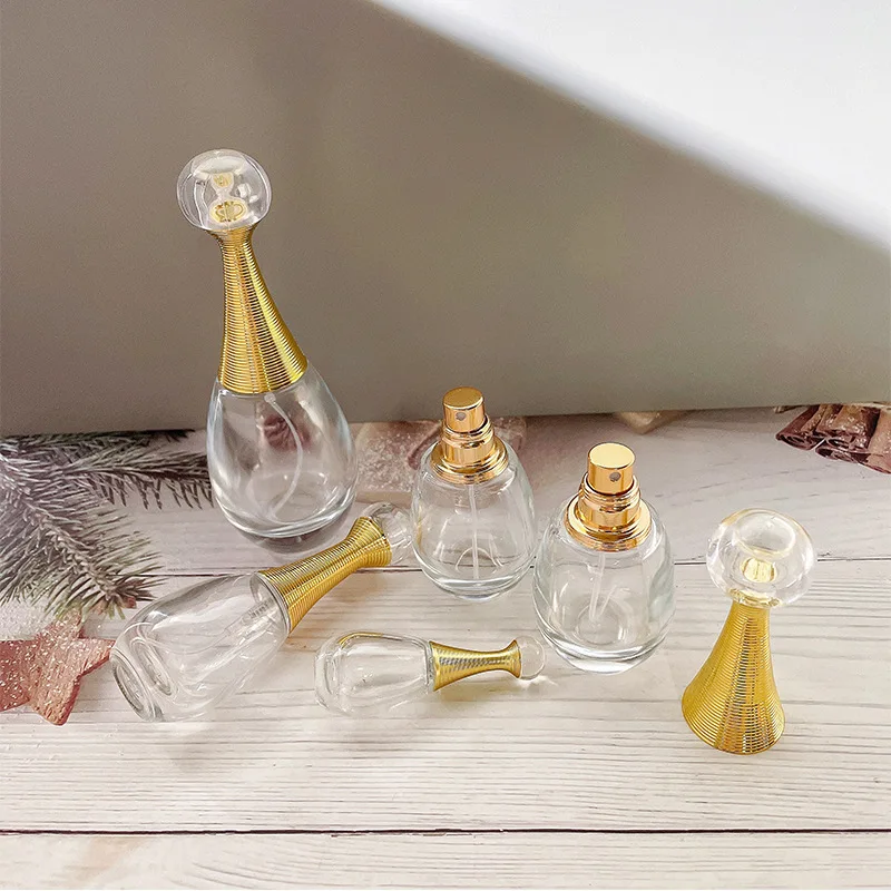 Parfum Verre 50ml 100 Ml 30ml Cylindrique Empty Glass Perfume Bottles China