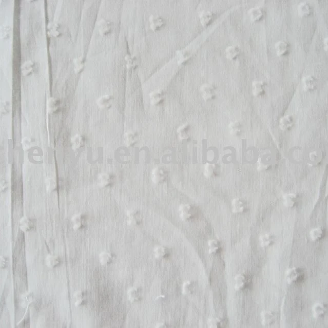 2022 Popular African Cotton Designer Leno Swiss Dot PFD Fabric