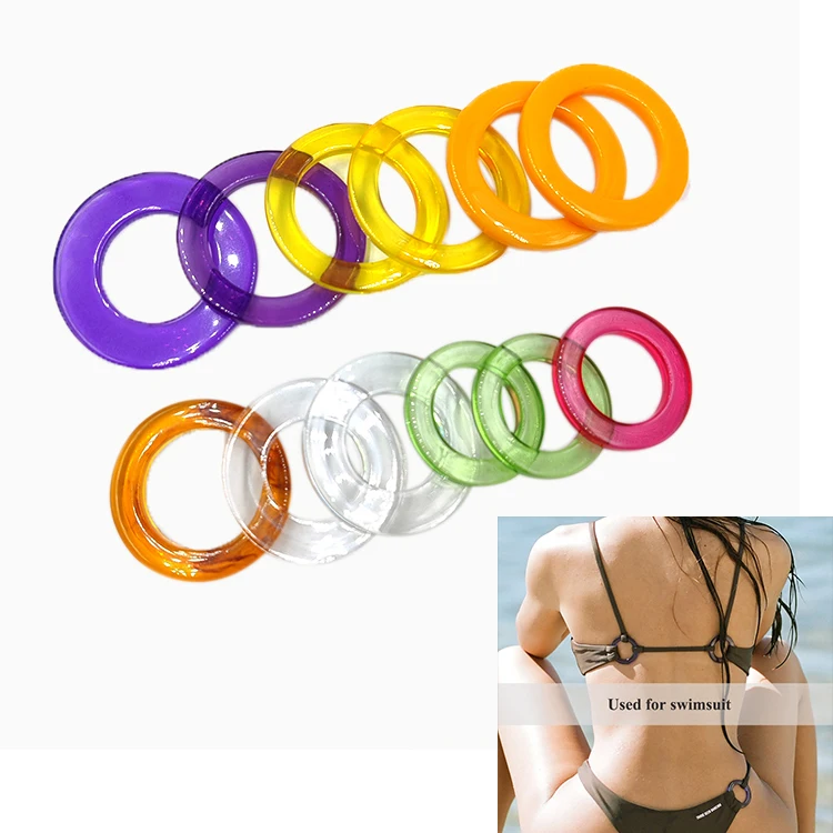 Wholesale Diy custom bikini buckle metal for swim wear bikini swimwear beachwear sexy garment accessories