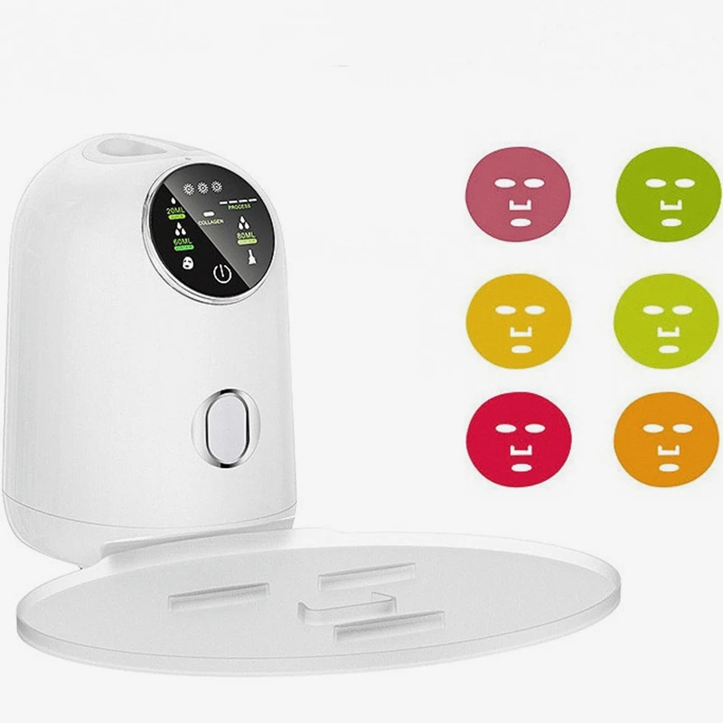 Smart touch control facemask maker automatic fruit mini face mask maker machine