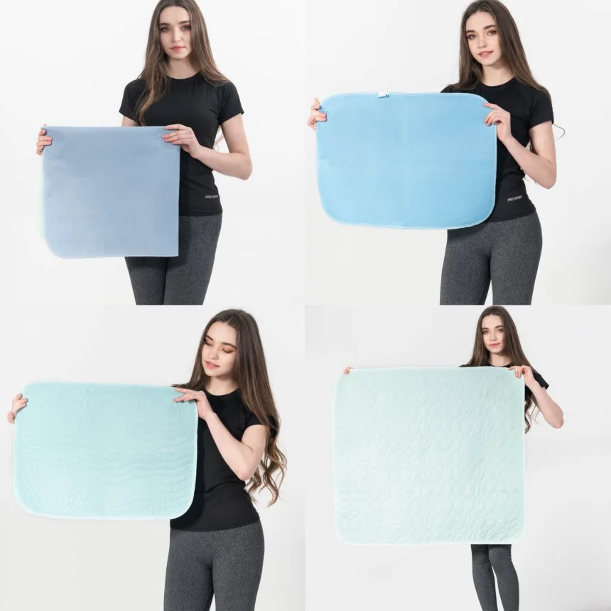 medical hospital reusable washable multi-layer underpad non-slip absorbent breathable anti-leak incontinence bed pad