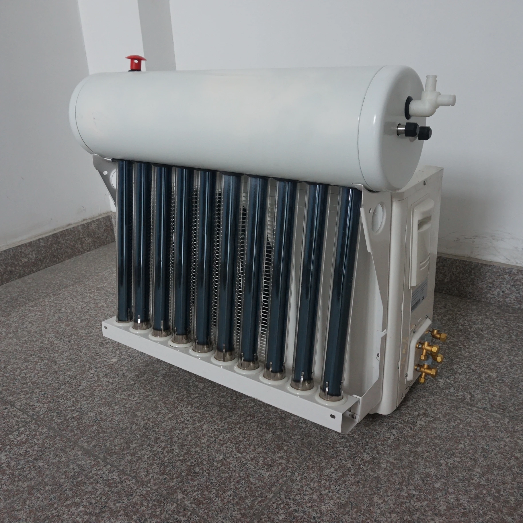 12000Btu вакуумная трубка солнечный кондиционер для дома гибридный тепловой