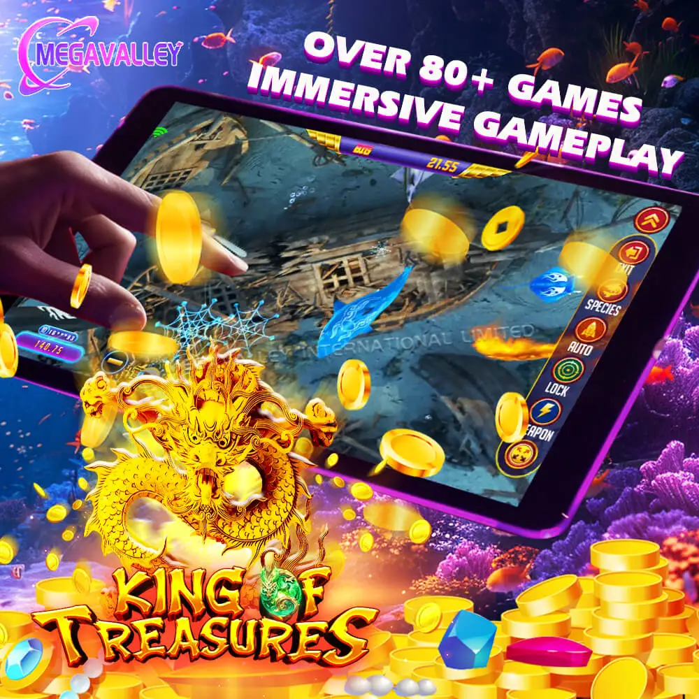 Megaspin Professional Developer Support Customize All Online Fish Arcade Game Panda Master Online Fish Game