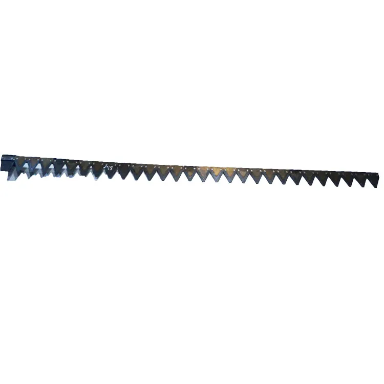 Hot sale Mower spare parts 08.040-02 Fingerless mower knife (upper) K