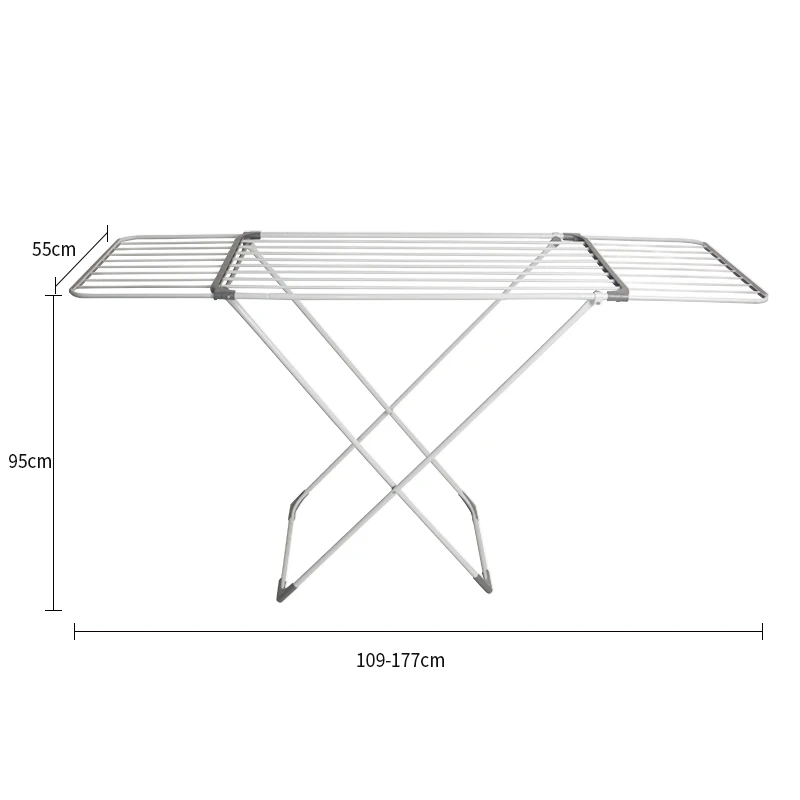 Low Price Extendable Drying Rack Outdoor Dryer Folding Laundry Clothes Hanger