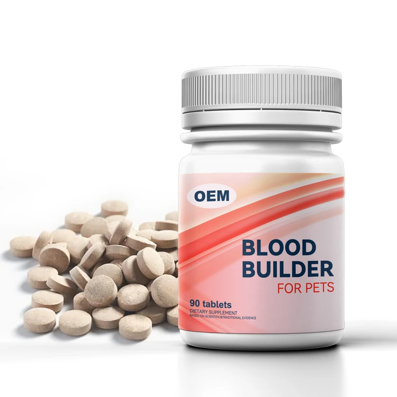 Factory private label  blood supplement for pregnant dog and cat Iron vitamins tablets