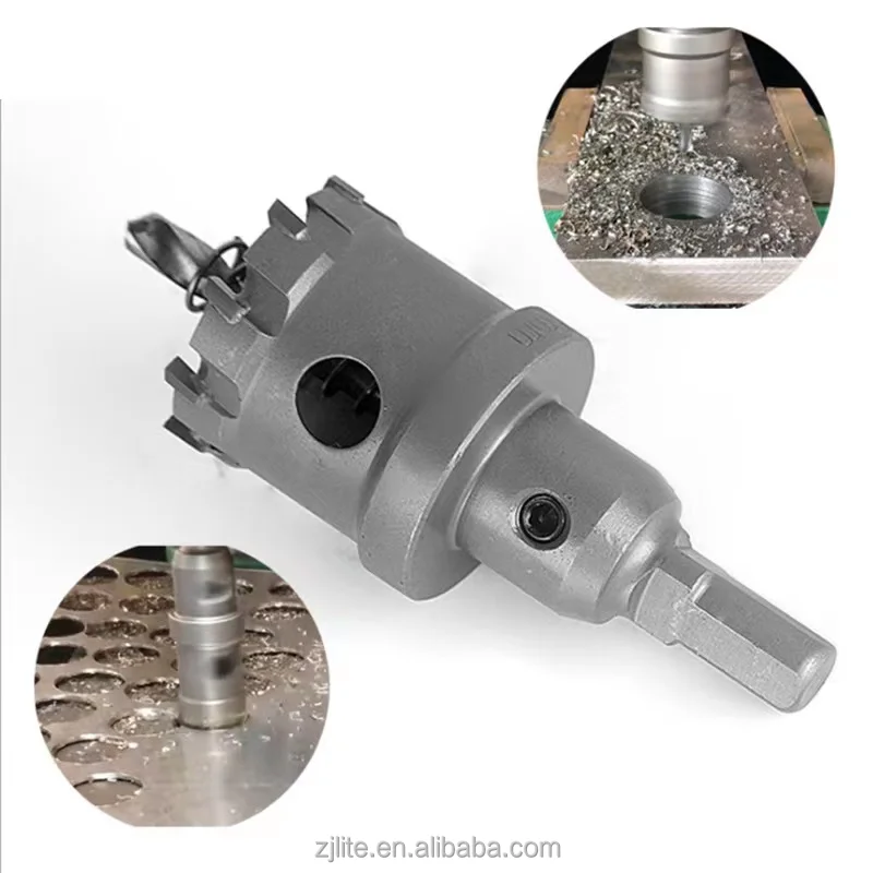 Tungsten Carbide Tipped Hole Saw Set,TCT mid-grade Hole saw , 38-53mm