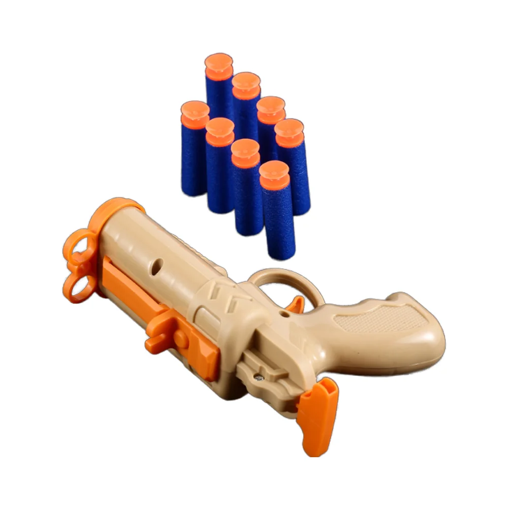 RTS Toy Soft Metal UDL Glock Water Gun Continuous bullet feature unisex dual-barreled sniper soft bullet gun model