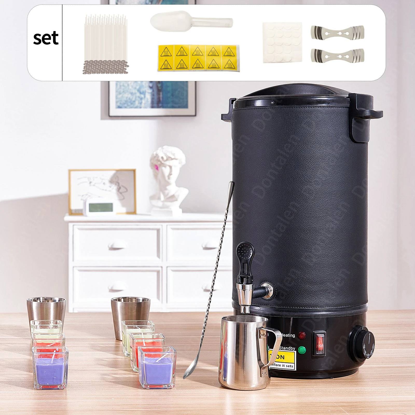 Christmas Wax Melter Automatic Birthday Candle Making Machine Large Wax Melter Electric Gel Wax For Candle Making Model