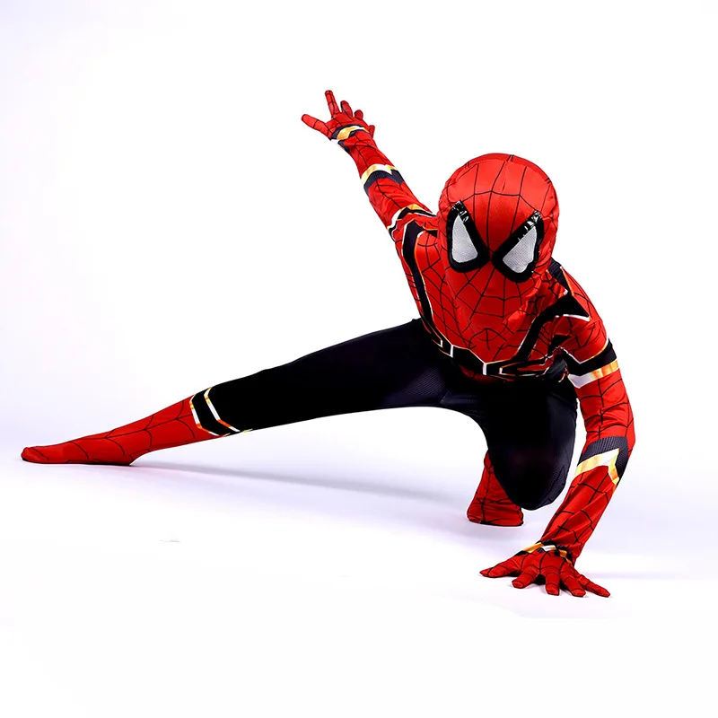  Fashion Cool Cosplay Spiderman Costume For Kids