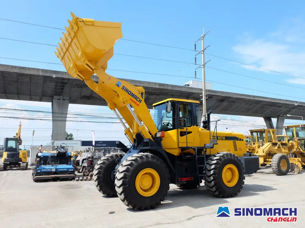 SINOMACH 5 тонн Колесный погрузчик 957H с комбинированным
