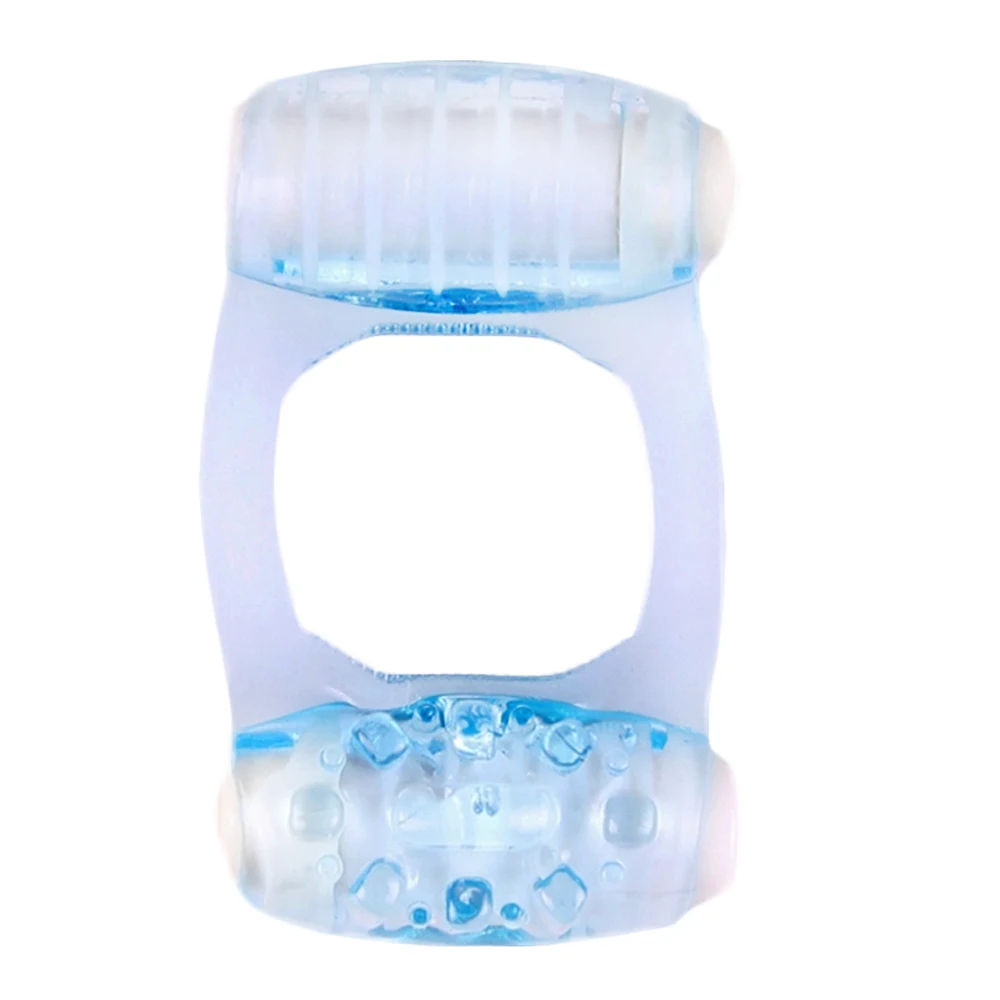 
Double Motor Vibration Vibrating Adjustable Silicone Cock Ring 