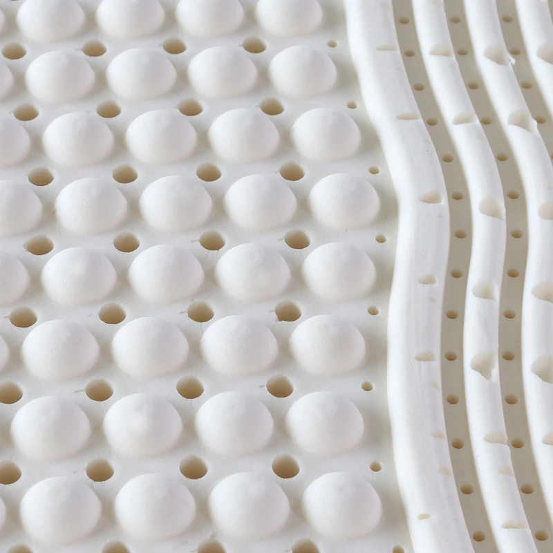 Newest design top quality China king queen size latex mattress topper