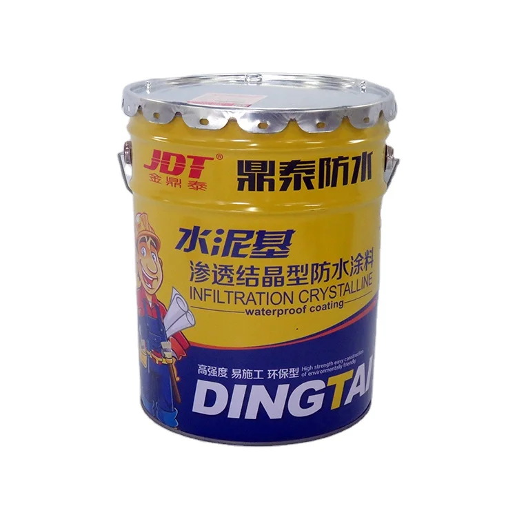Цемент на основе проницаемого кристаллического водонепроницаемого покрытия для бетонной структуры производитель в Вэйфан Китай