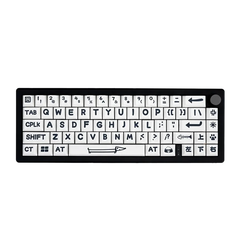 Animal Party Big Characters Theme PBT Keycaps 138 Keys DYE-SUB Cherry Profile Keycap For Cherry MX Switch Mechanical Keyboard