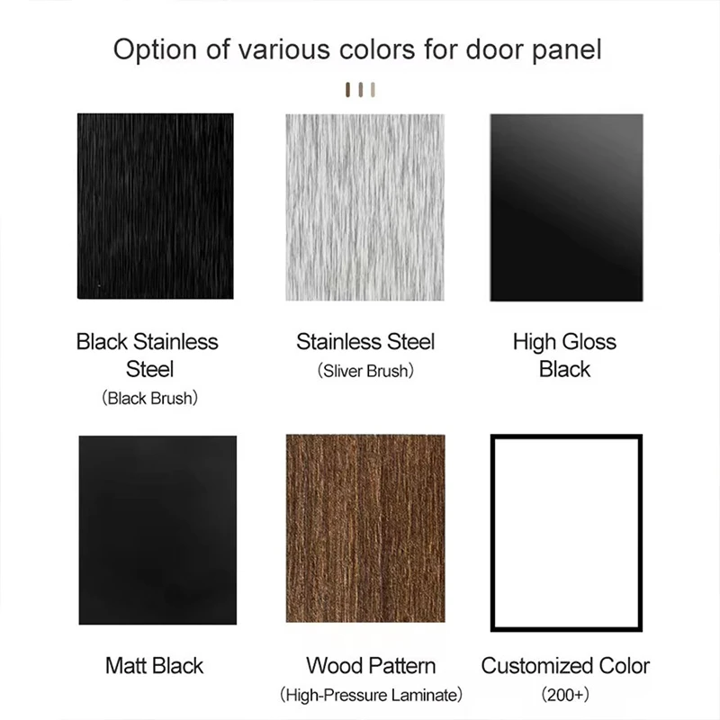 Portable Large Capacity Single Door Front Opening Refrigerator 50L suit for CAMPER RV VANS