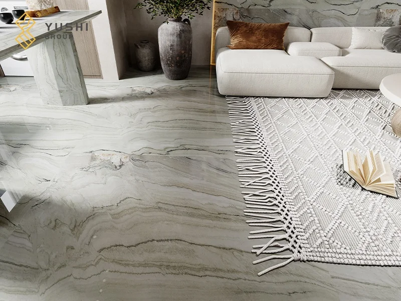 Yushi Group mable slabs Fusion Gold Quartzite for wall and flooring gold quartzite slabs
