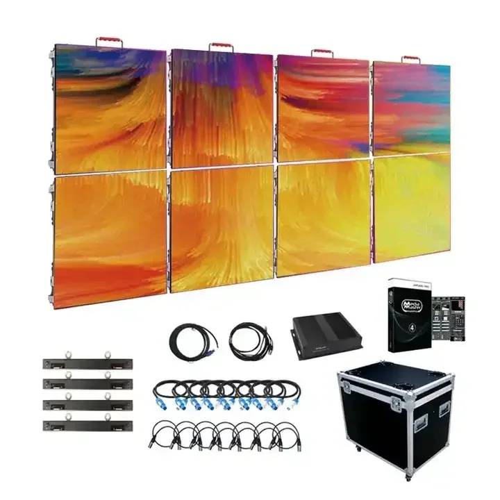 P3.91 4.81mm Led Stage Full Color Cinema HD 4K Rental Led Video Wall P2 P3 P4 LED Rental Panel Digital LED Display Screen