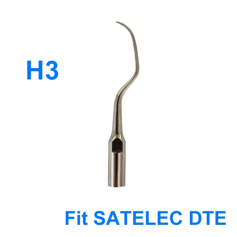 Factory Direct Dupply Dental Piezo Ultrasonic Scaler Tip H3 Fit SATELEC DTE / Dental Cavitron Tips For Periodontics