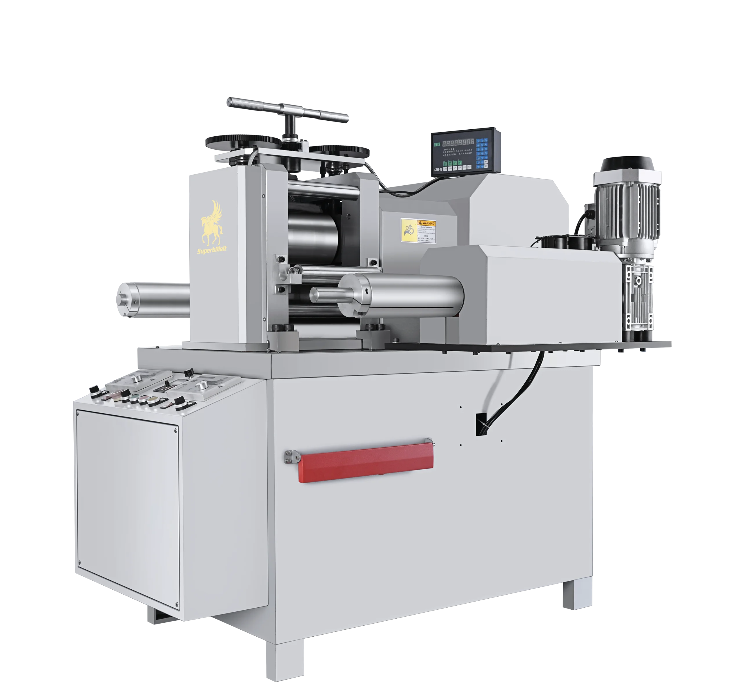 SuperbMelt Automatic Winding Gold Silver Brass Jewelry Plate Sheet Metal Rolling Machine