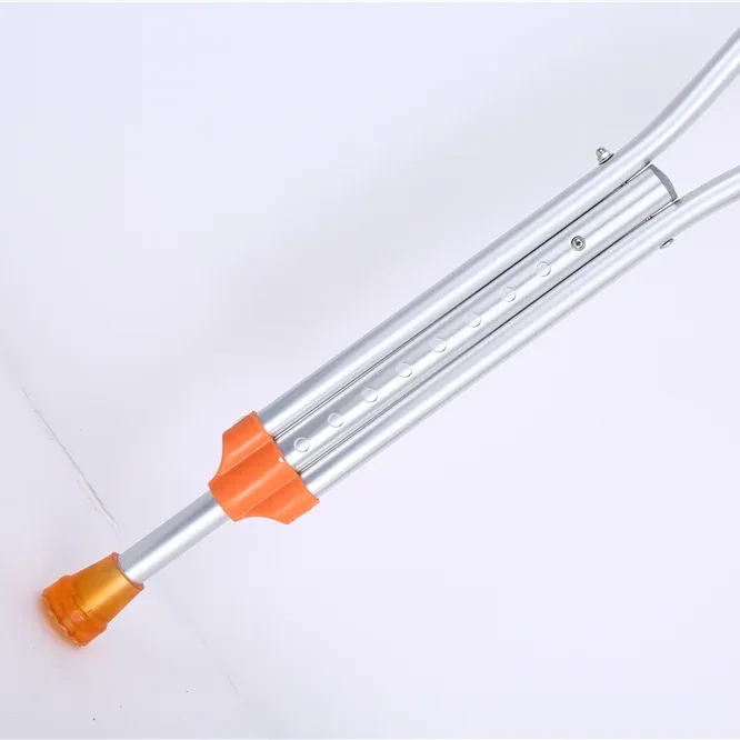 Elderly Disabled Walking Stick Mobility Aid Walking Crutches Aluminum Alloy Detachable Folding Underarm Crutches Armpit Crutch