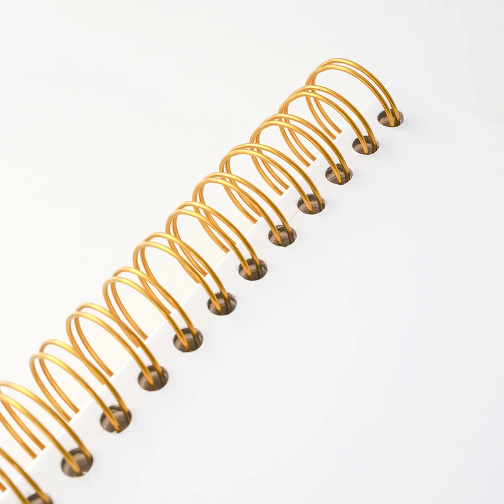 Wholesale Custom Printing Hardcover Daily Spiral Planners 2024 Self Love Journal Notebooks With Logo