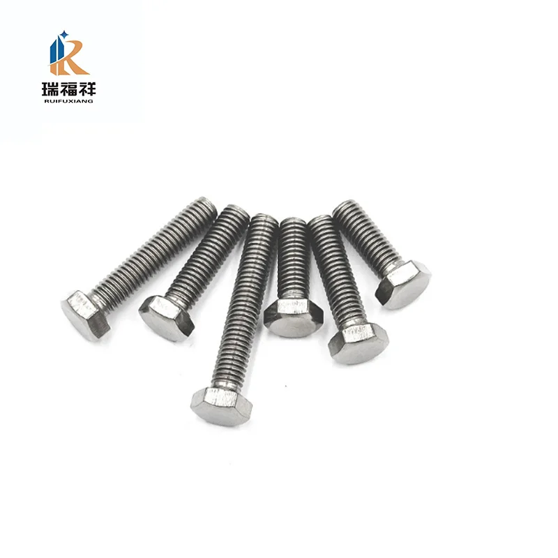 Wholesale Corrosion resistant gr2 Gr5 titanium bolts din6921 titanium flange hex bolt m6