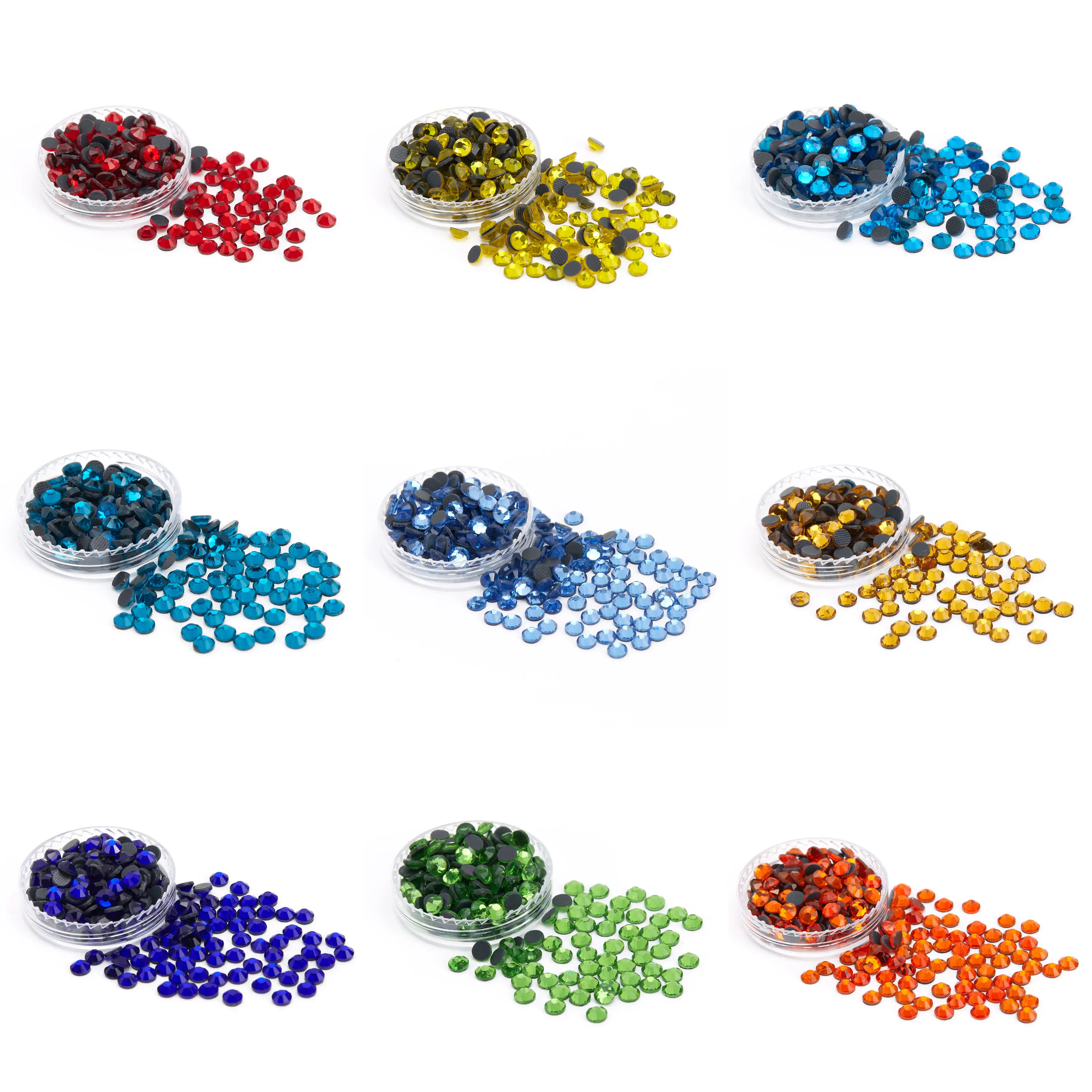 Factory big package rhinestone in bulk hotfix stone for diy hotfix rhinestones bulk