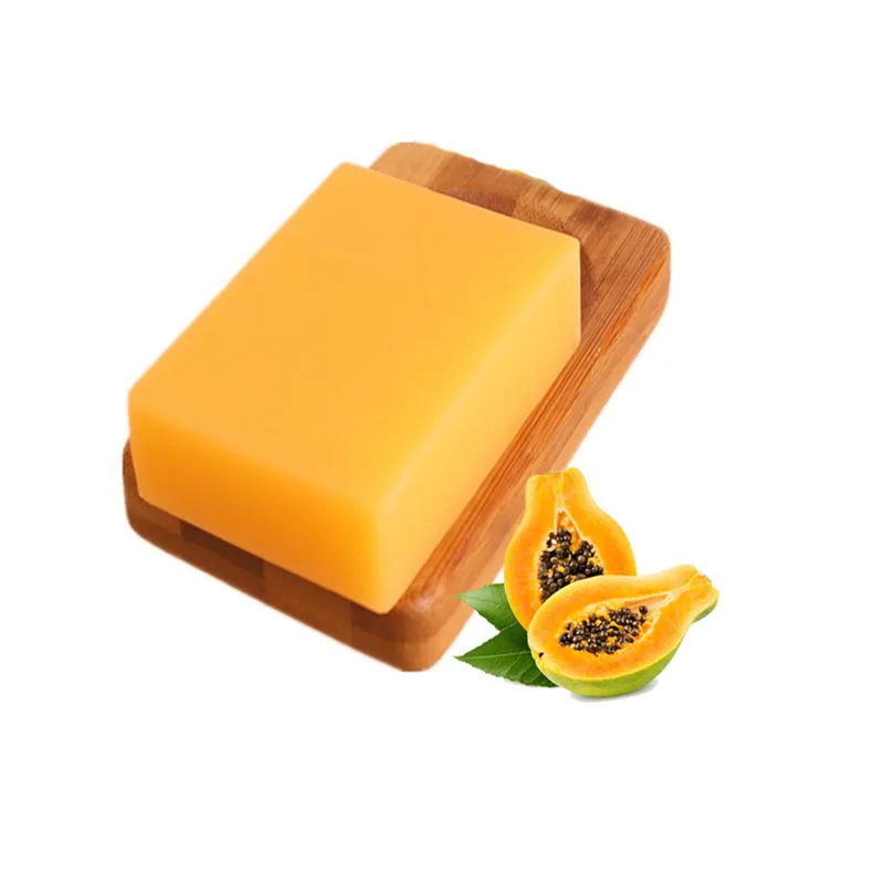  Оптовая продажа индивидуальное холодное освещение кожи натуральное мыло kojic papaya для тела и